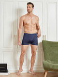 SilkSilky UK Silk Knitted Mens Underwear DarkBlue 004