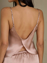 [Tuscany] SilkSilky-UK Spaghetti Strap Camisole Set 004