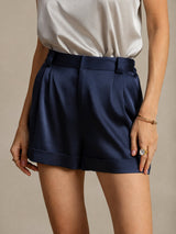 [Dark Blue] SilkSilky-UK Women's Shorts 003