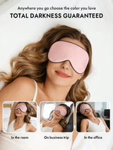 [Light Pink] SilkSilky-UK Sleep Mask 006