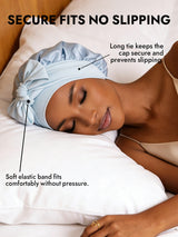 [Sky Blue] SilkSilky-UK Sleep Cap 004