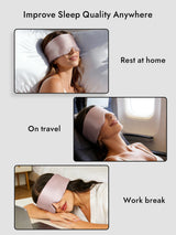 [Light Pink] SilkSilky-UK Sleep Mask 006