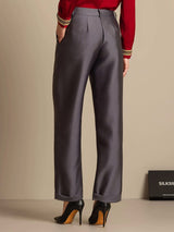 [Gray] SilkSilky-UK Women's Pants 002