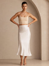 [Beige] SilkSilky-UK Skirt 006
