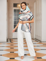 [P030] SilkSilky-UK Pure Silk Scarf 005,