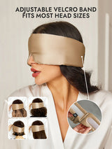 [Beige] SilkSilky-UK Sleep Mask 004
