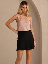 [Tuscany] SilkSilky-UK Sleeveless V Neck Camisole 005