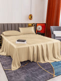 SilkSilky UK 19Momme Pure Silk Bedding Set Beige 004