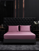 [Pale Mauve] SilkSilky-UK 22Momme Bed Linen Set 001