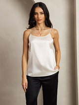 [Light Gray] SilkSilky-UK Spaghetti Strap Camisole 001