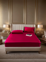 [Wine] SilkSilky-UK 19Momme Bed Linen Set 002