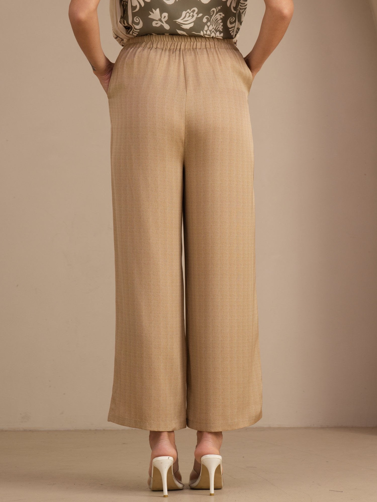 [Curry] SilkSilky-UK Womens Pants 002