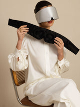 [Light Gray] SilkSilky-UK Sleep Mask 001