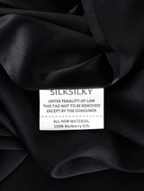 [Black] SilkSilky-UK 25Momme Bed Linen Set 008
