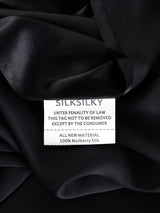 [Black] SilkSilky-UK 19Momme Bed Linen Set 008