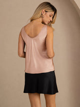 [Tuscany] SilkSilky-UK Sleeveless V Neck Camisole 002