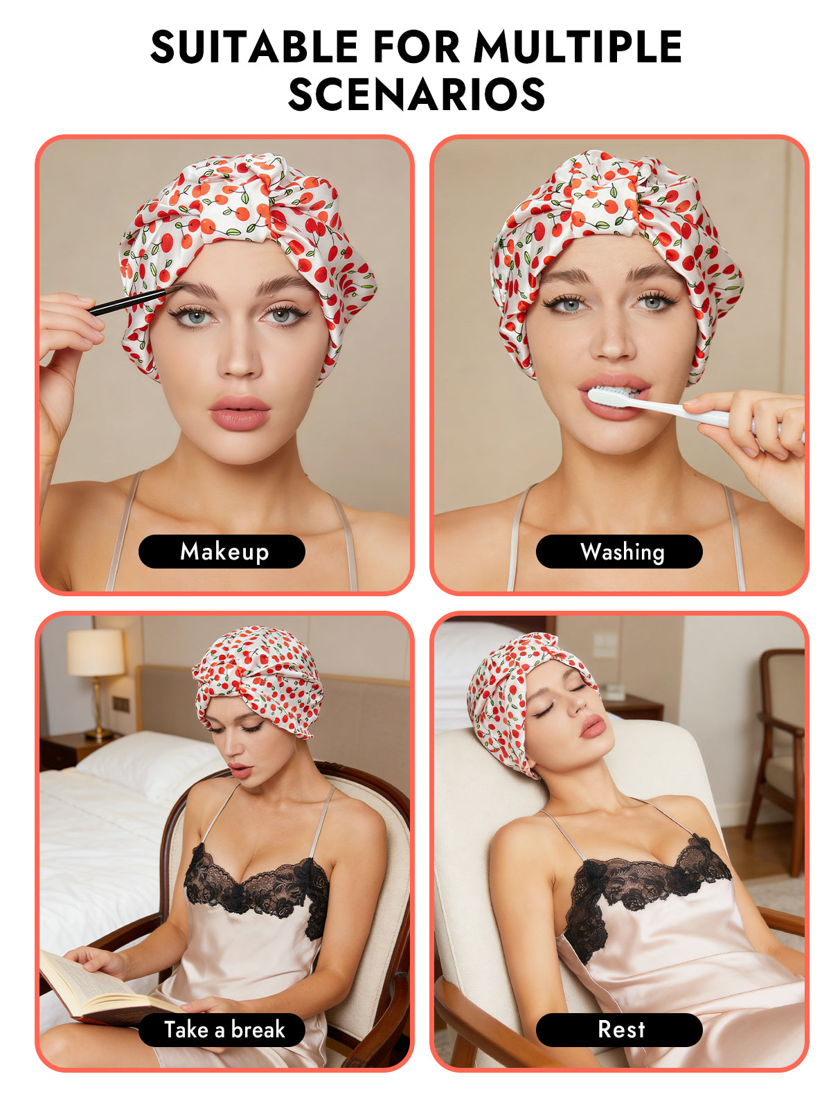 [Multi] SilkSilky-UK Sleep Cap 006