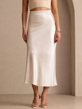 [Beige] SilkSilky-UK Skirt 001