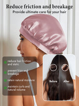 [Pale Mauve] SilkSilky-UK Sleep Cap 004