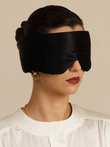 [Black] SilkSilky-UK Sleep Mask 001