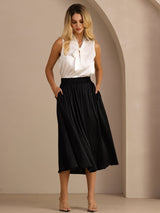 [Black] SilkSilky-UK Skirt 005