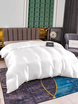 [White] SilkSilky-UK 25Momme Duvet Covers 002