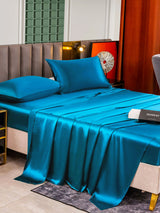 [Teal] SilkSilky-UK 25Momme Bed Linen Set 003