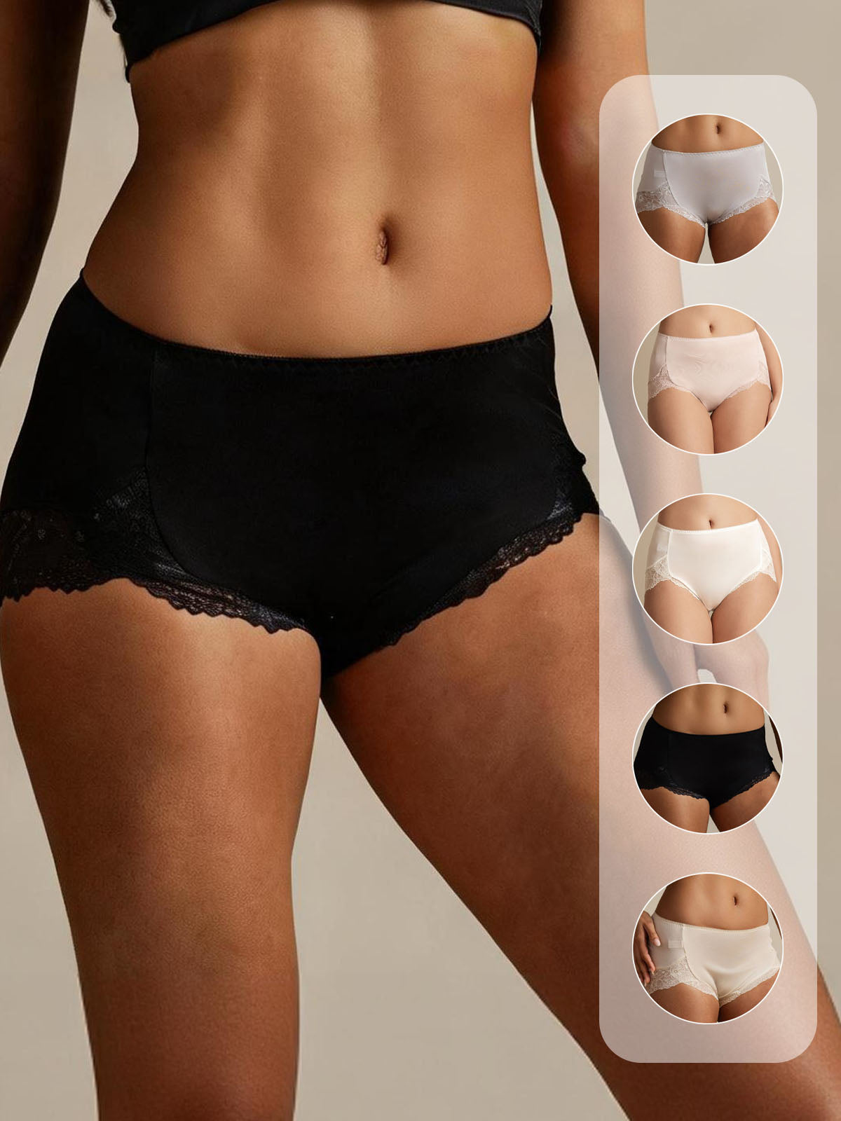 [Black] SilkSilky-UK Panty 001