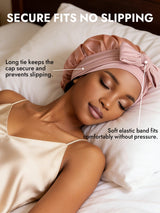 [Pale Mauve] SilkSilky-UK Sleep Cap 004