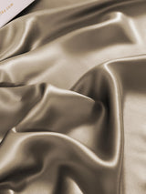 [Khaki] SilkSilky-UK 19Momme Bed Linen Set 006