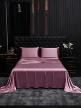 [Pale Mauve] SilkSilky-UK 19Momme Bed Linen Set 001