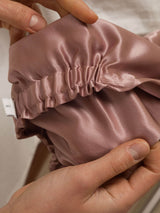 [Pale Mauve] SilkSilky-UK 22Momme Sleep Cap 005