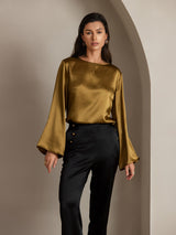 [Black] SilkSilky-UK Women's Pants 009