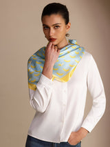 [Blue Banana] SilkSilky-UK Scarf 004