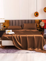 [Coffee] SilkSilky-UK 19Momme Bed Linen Set 005