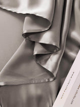 [Gray] SilkSilky-UK 22Momme Pure Silk Bedding Set 006,
