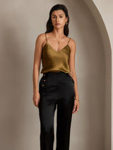 [Black] SilkSilky-UK Women's Pants 006