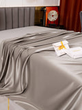 SilkSilky UK 19Momme Pure Silk Sheet Gray 003