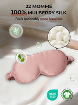 [Pale Mauve] SilkSilky-UK Sleep Mask 006