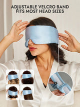 [Light Blue] SilkSilky-UK Sleep Mask 004
