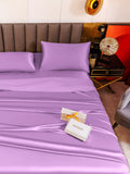 SilkSilky UK 19Momme Pure Silk Bedding Set Lavender 004