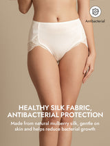 [White] SilkSilky-UK Silk Knitted Panty 004