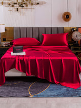 [Wine] SilkSilky-UK 19Momme Bed Linen Set 002