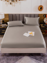 [Gray] SilkSilky-UK 19Momme Bed Linen Set 002