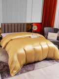 SilkSilky UK 22Momme Pure Silk Duvet Cover Champagne 003