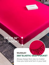 [Wine] SilkSilky-UK 19Momme Sheet 004