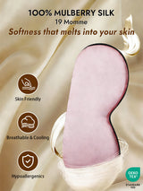 [Light Pink] SilkSilky-UK Sleep Mask 003