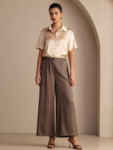 [Coffee] SilkSilky-UK Womens Pants 007