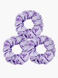 SilkSilky-UK 19Momme Pure Silk Scrunchie Lavender 003