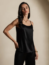 [Black] SilkSilky-UK Spaghetti Strap Camisole 004